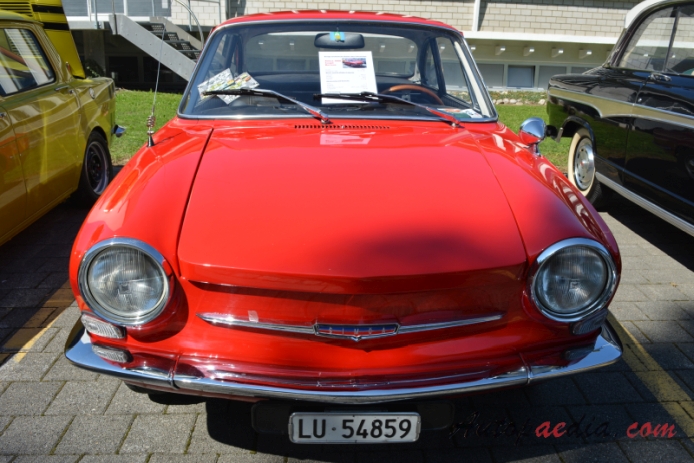 Simca Coupé 1000 1962-1967 (1963 Bertone Coupé 2d), front view