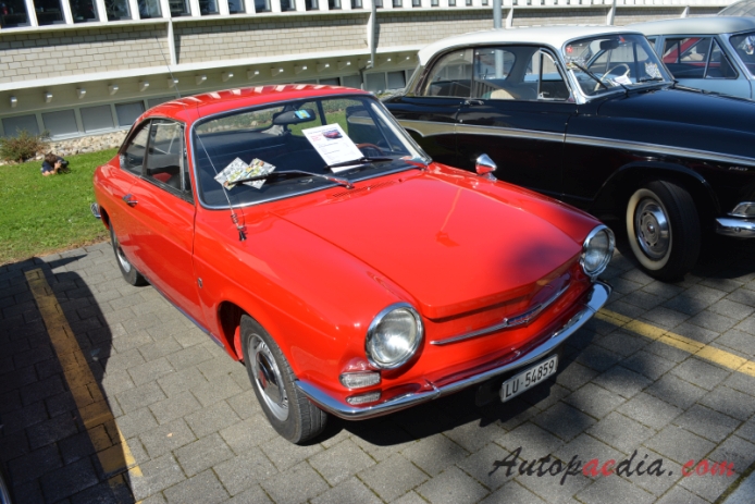 Simca Coupé 1000 1962-1967 (1963 Bertone Coupé 2d), right front view