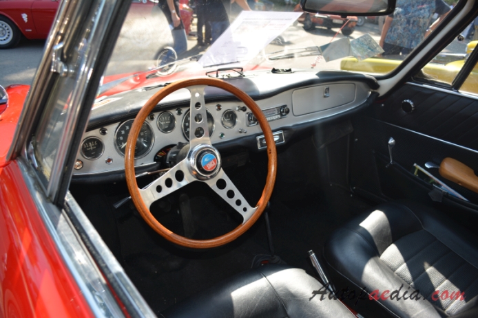 Simca Coupé 1000 1962-1967 (1963 Bertone Coupé 2d), wnętrze
