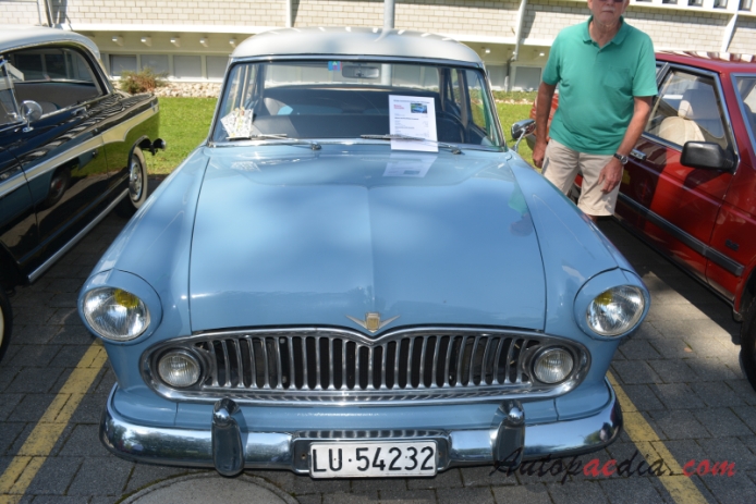 Simca Vedette 1st generation 1954-1957 (1955 Versailles sedan 4d), front view