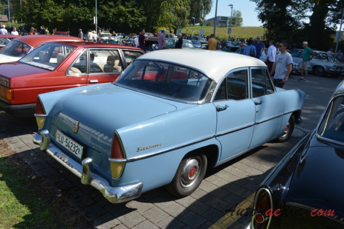 Simca Vedette 1st generation 1954-1957 (1955 Versailles sedan 4d), right rear view