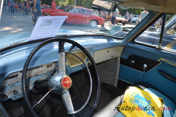 Simca Vedette 1st generation 1954-1957 (1955 Versailles sedan 4d), interior