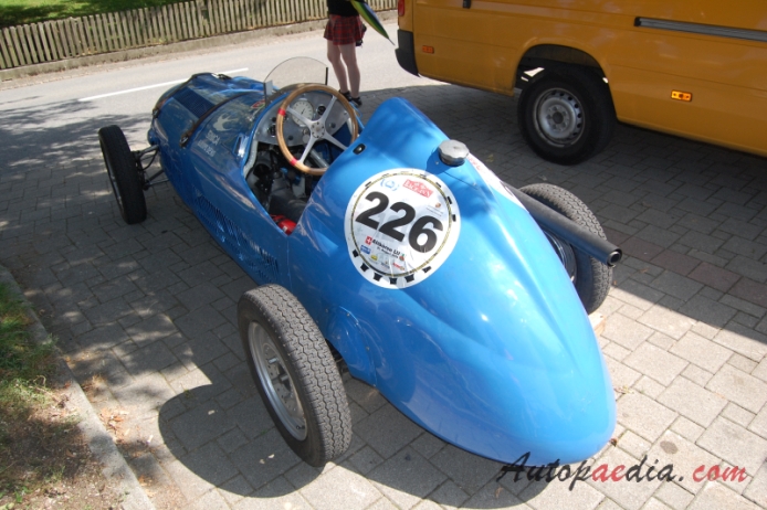 Simca Deho GP 018 1947 (monoposto), lewy tył