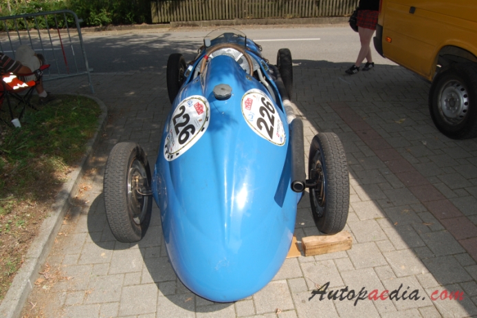 Simca Deho GP 018 1947 (monoposto), rear view