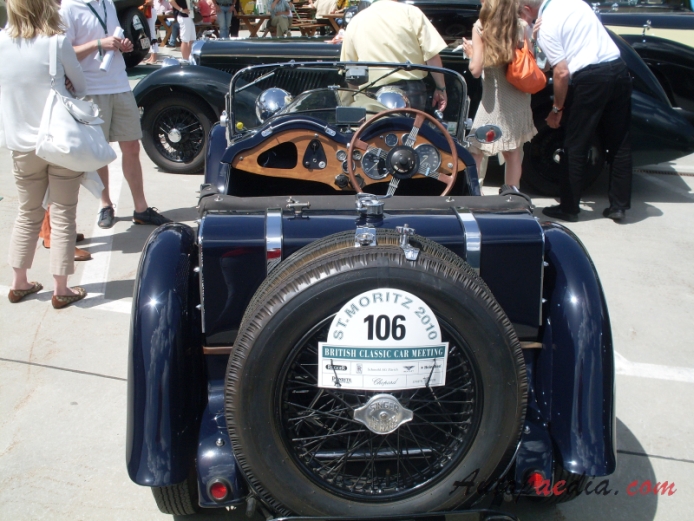 Singer Le Mans 1933-1936, tył