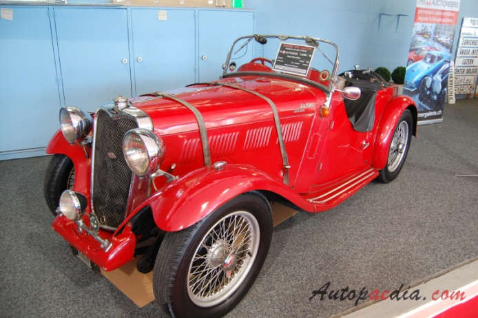 Singer Le Mans 1933-1936 (1935 roadster 2d), lewy przód