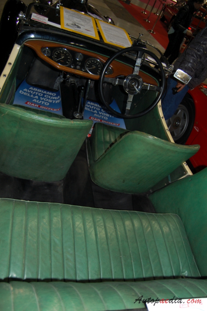 Singer Nine Sports 1933-1937 (1934 roadster 2d), interior
