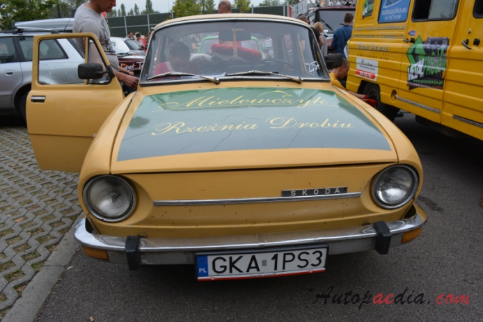 Skoda 100 1969-1977 (sedan 4d), front view