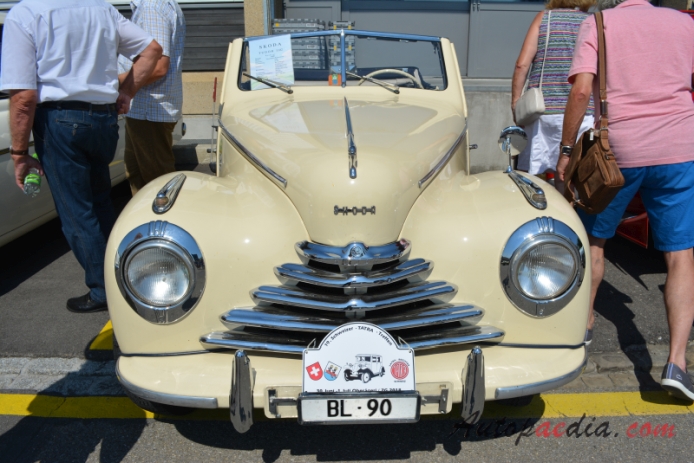 Skoda 1101 1946-1952 (1949 roadster 2d), front view