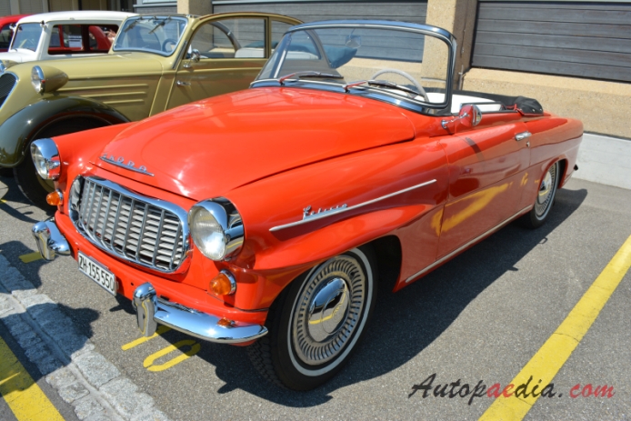 Skoda Felicia 1959-1964 (1959-1961 cabriolet 2d), lewy przód