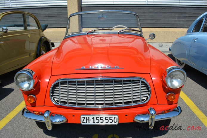 Skoda Felicia 1959-1964 (1959-1961 cabriolet 2d), front view