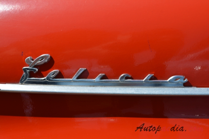 Skoda Felicia 1959-1964 (1959-1961 cabriolet 2d), side emblem 