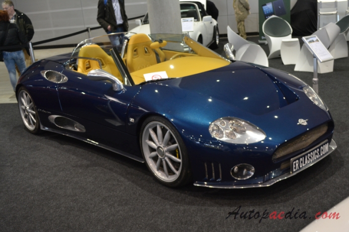 Spyker C8 1st generation 2000-2012 (2007 Spyker Spider convertibe 2d), right front view