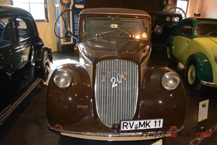 Stey 200 1936-1940 (1939 1498ccm cabriolet 2d), front view