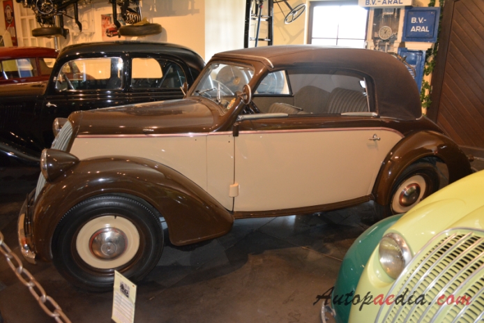 Stey 200 1936-1940 (1939 1498ccm cabriolet 2d), left side view