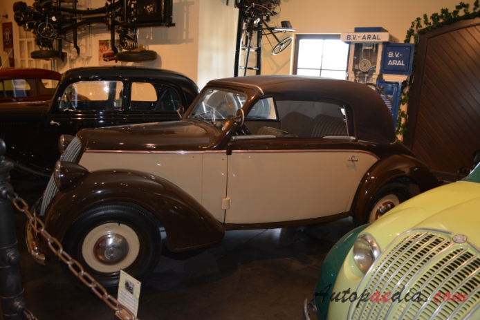 Stey 200 1936-1940 (1939 1498ccm cabriolet 2d), lewy bok
