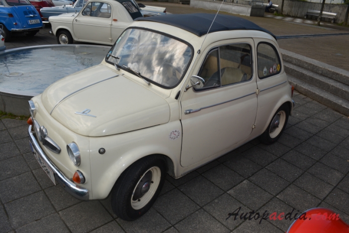 Steyr-Puch 500 1957-1973 (1962), lewy przód