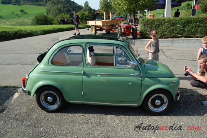 Steyr-Puch 500 1957-1973 (1962 650 T), right side view