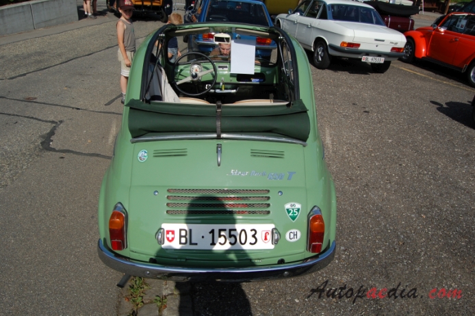 Steyr-Puch 500 1957-1973 (1962 650 T), rear view
