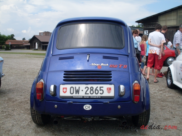 Steyr-Puch 500 1957-1973 (1964-1968 650 TR), tył