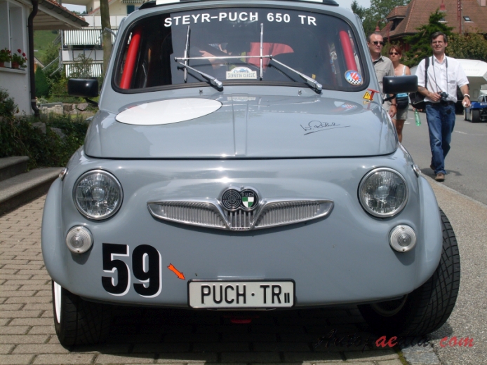 Steyr-Puch 500 1957-1973 (1967 650 TR2 Europa), przód