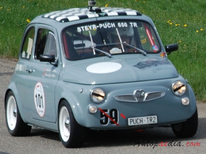 Steyr-Puch 500 1957-1973 (1967 650 TR2 Europa), right front view