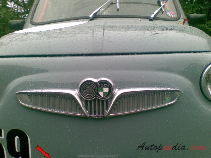 Steyr-Puch 500 1957-1973 (1967 650 TR2 Europa), emblemat przód 