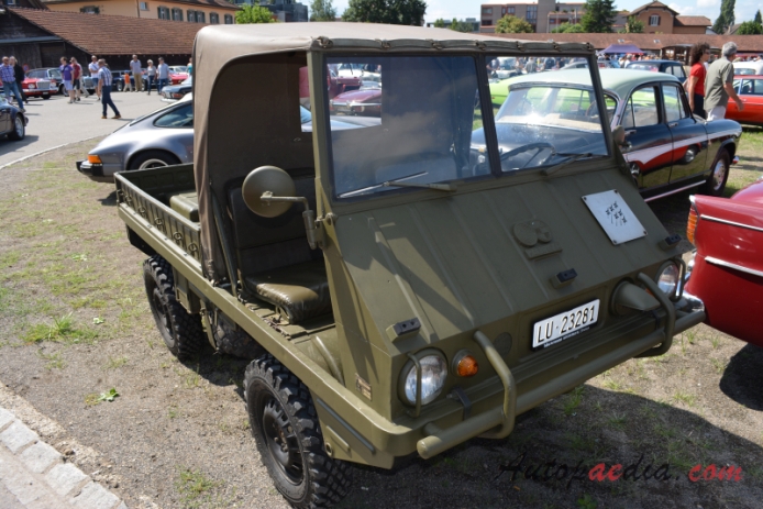 Steyr Puch Haflinger 1959-1974 (1962 Series 1 SWB pickup), right front view