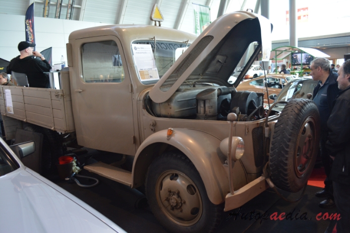 Steyr 1500A 1941-1944 (1944 military truck pickup 2d), right front view