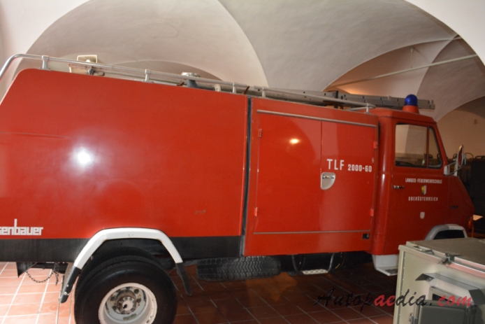 Steyr 590 1969-1977 (TLF 2000-60 Konrad Rosenbaür fire engine), right side view