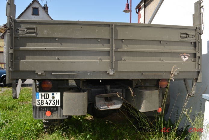 Steyr 680M 1960-1984 (military truck), rear view
