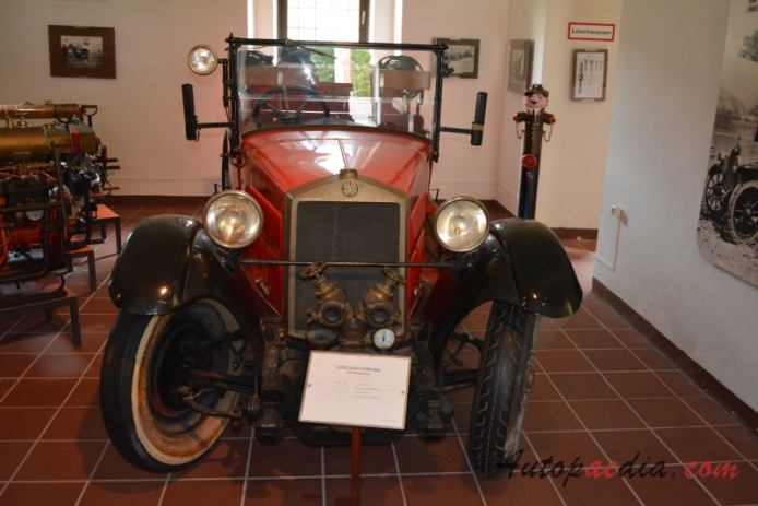 Steyr Typ XII (1928 wóz strażacki), przód