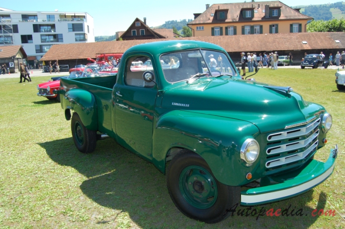 Studebaker 2R Series 1949-1953 (pickup 2d), right front view