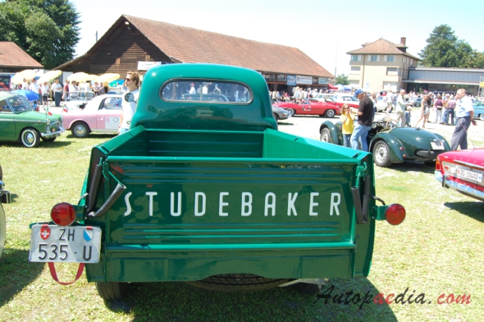 Studebaker 2R Series 1949-1953 (pickup 2d), tył
