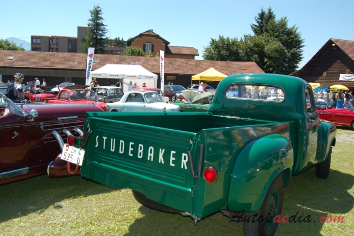 Studebaker 2R Series 1949-1953 (pickup 2d), right rear view