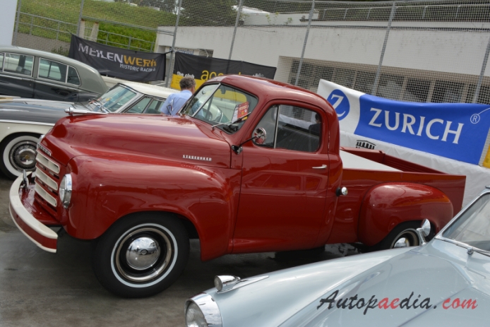 Studebaker 2R Series 1949-1953 (pickup 2d), left side view