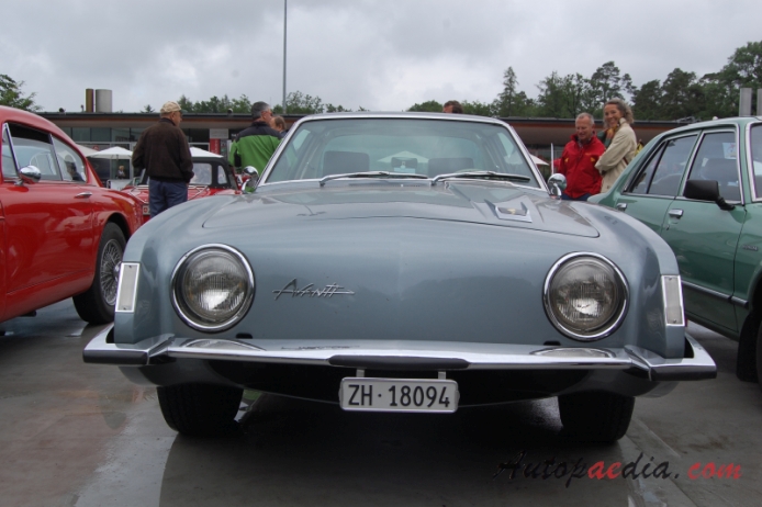 Studebaker Avanti 1962-1963, przód