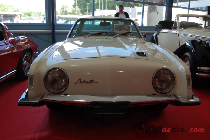 Studebaker Avanti 1962-1963 (1963 supercharger), przód