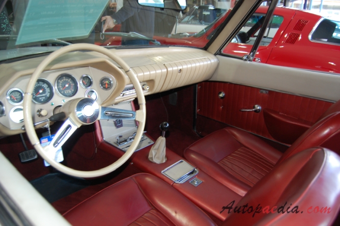 Studebaker Avanti 1962-1963 (1963 supercharger), interior