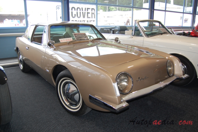 Studebaker Avanti 1962-1963 (1963 supercharger), right front view