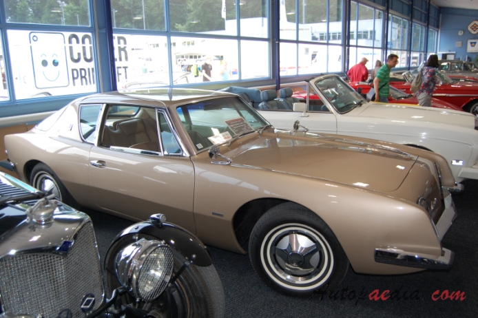 Studebaker Avanti 1962-1963 (1963 supercharger), right side view