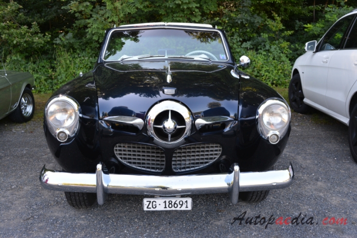 Studebaker Champion 3rd generation 1947-1952 (1950 cabriolet 2d), front view