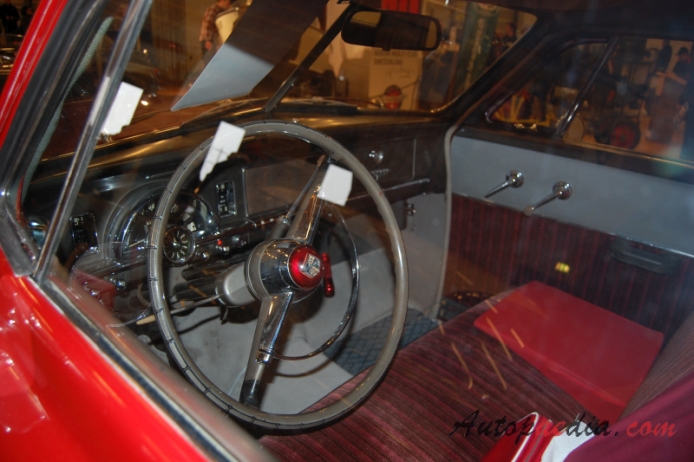 Studebaker Champion 3. generacja 1947-1952 (1950 sedan 4d), wnętrze