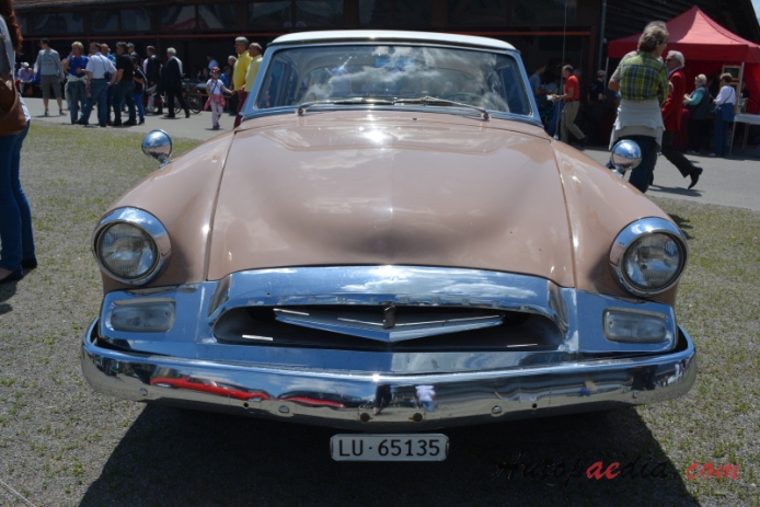 Studebaker Champion 4th generation 1953-1956 (1955 sedan 2d), front view