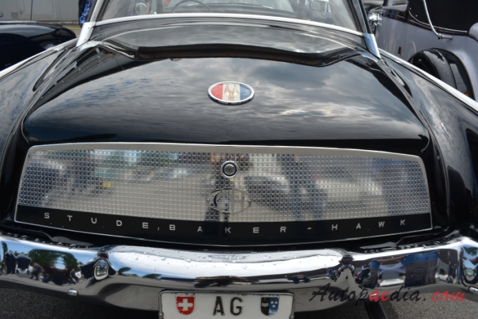 Studebaker Hawk 1956-1964 (1963 Gran Turismo Hawk hardtop 2d), rear emblem  