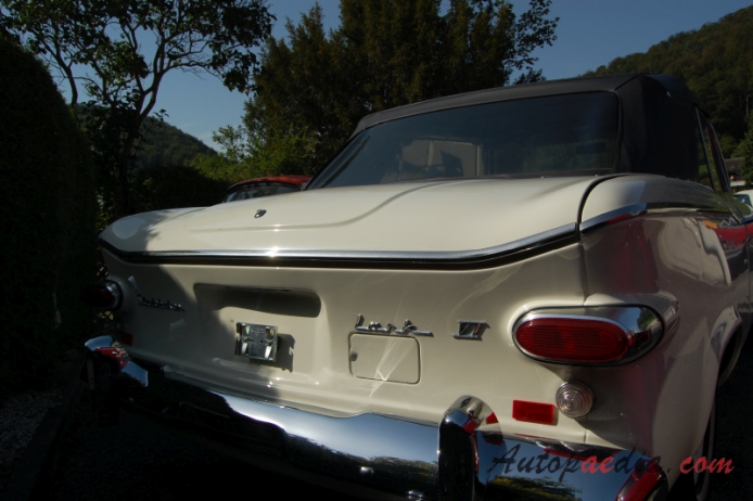 Studebaker Lark 1st generation 1959-1961 (1961 Lark VI cabriolet 2d), rear view