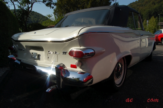 Studebaker Lark 1st generation 1959-1961 (1961 Lark VI cabriolet 2d), right rear view