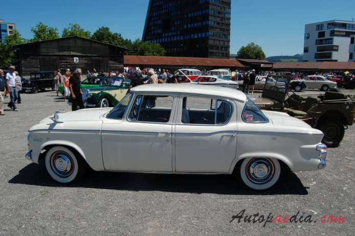 Studebaker Lark 1. generacja 1959-1961 (1961 Lark VI sedan 4dt), lewy bok