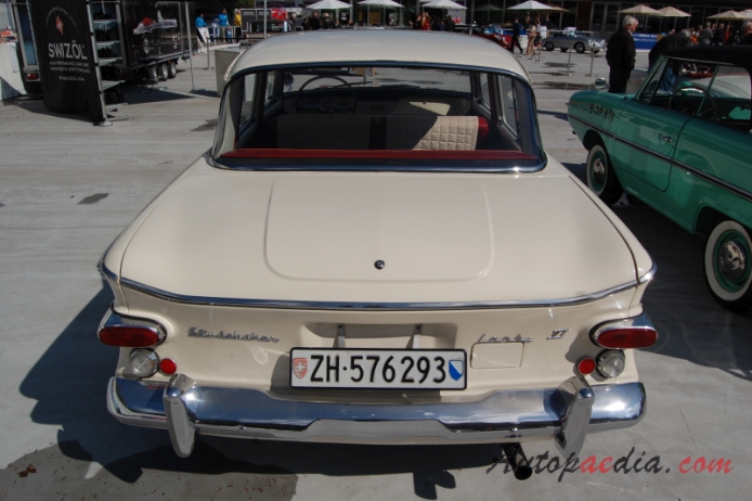 Studebaker Lark 1st generation 1959-1961 (1961 Lark VI sedan 4dt), rear view