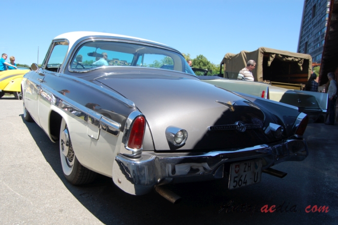 Studebaker President 1955-1958 (1955 Speedster),  left rear view